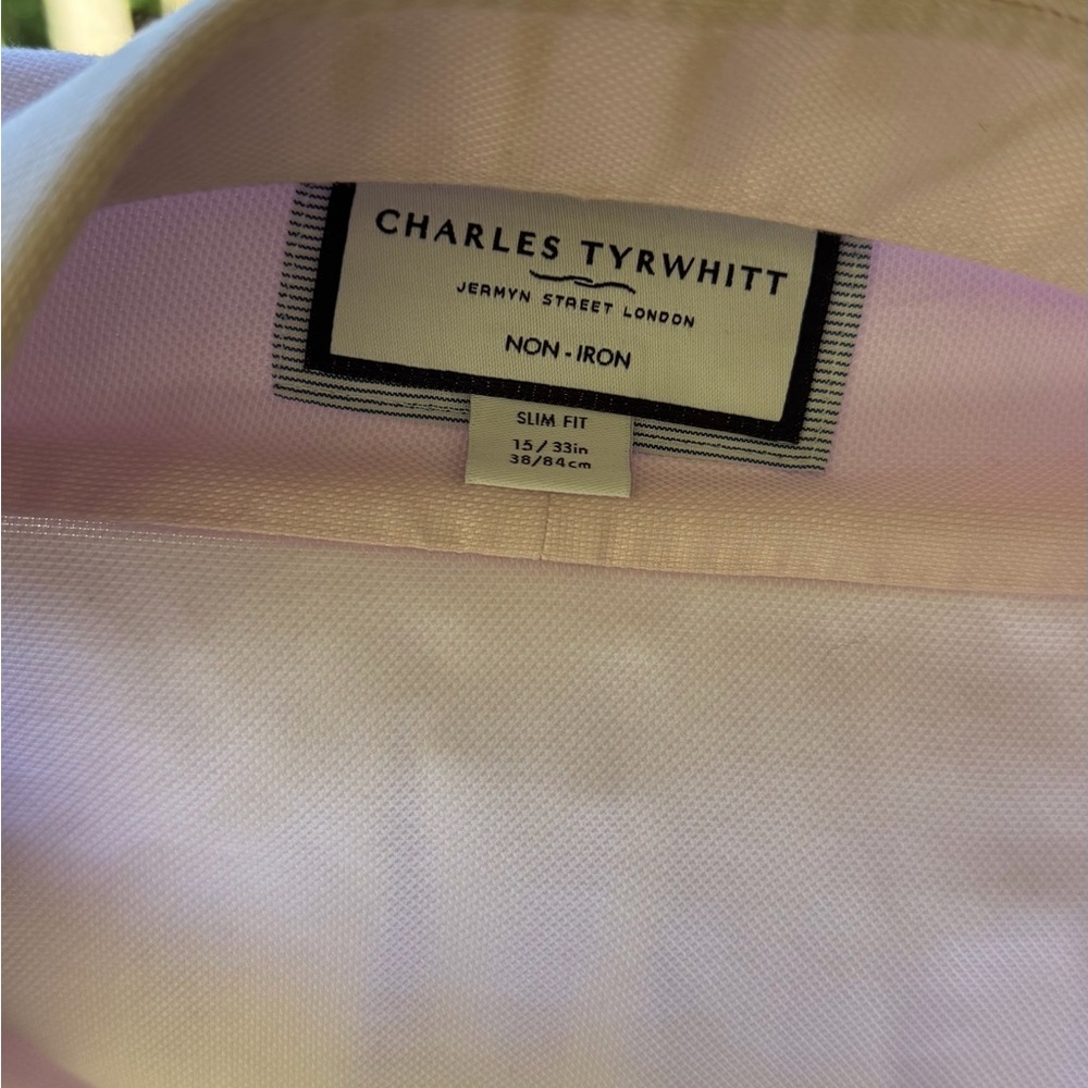Charles Tyrwhitt Light Pink Slim Fit Dress Shirt
